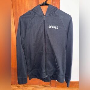 Medium Under Armour Black Zip Up